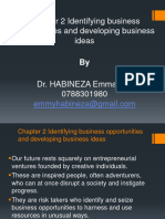 Chapter 2 Identifying Business Opportunities and Developing Business Ideas