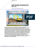 Hyundai Software Diagnostic Robex HRDT 2 0