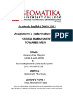 Sexual Harassment Report DWIA 120