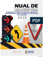 Manual de Señalización Vial 2015