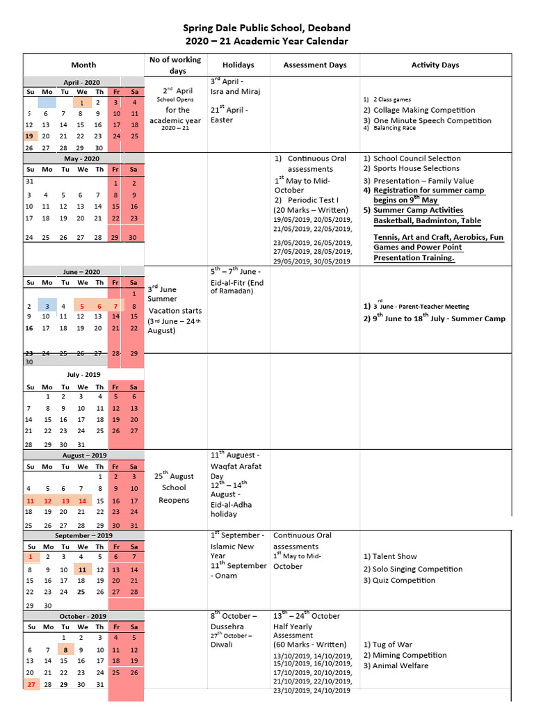 AcademicCalendar202021 PDF
