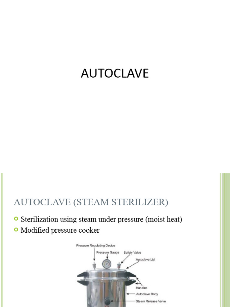 AUTOCLAVE PDF