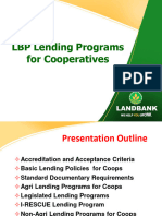 LBP Lending Programs For Coops - 10062020 Rev