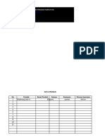 (Food Manufacture) Format Perhitungan HPP