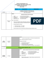 Jadual Pelaksanaan Sem - My Idea 2022