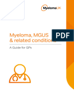 Myeloma MGUS and Related Conditions A Guide For GPs