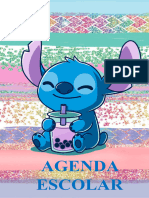 Agenda Escolar Stitch