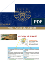 Planos Del Lenguaje (3RO - 1)