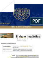 Signo Linguistico (3ro - 1)