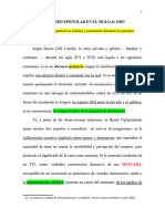 Cartas, EL GÉNERO EPISTOLAR EN EL SIGLO DE ORO