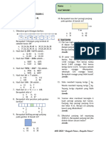 Soal Matematika Kategori C