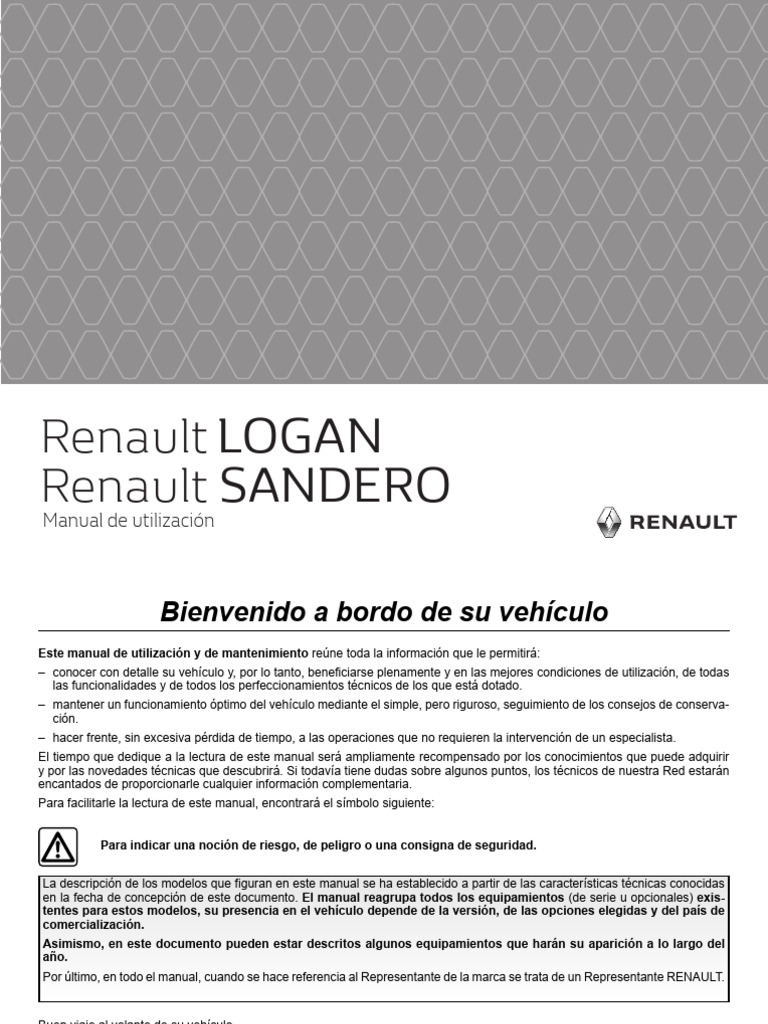Sandero, Stepway PDF Renault Industria automotriz