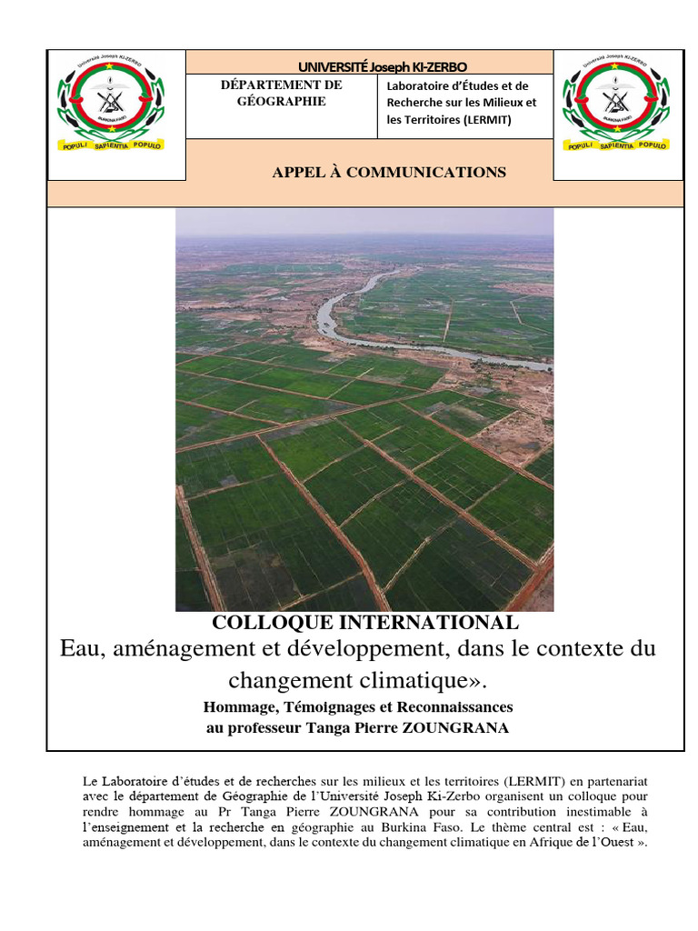 Appel À Communications - Tpz-Lermit-2 | PDF