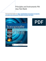 Sonography Principles and Instruments 9th Edition Kremkau Test Bank