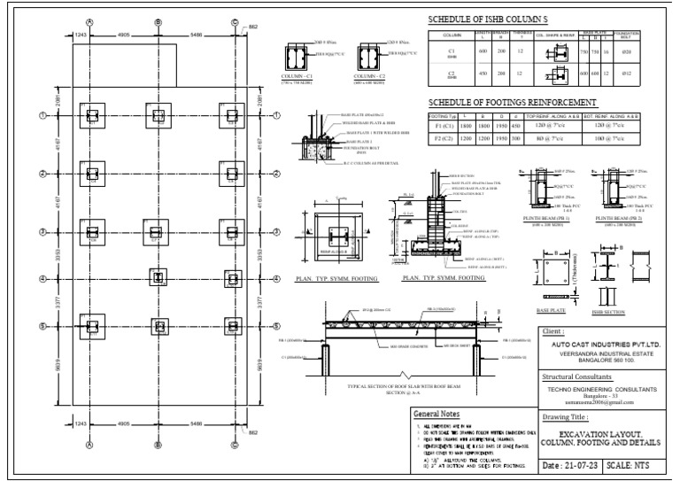 Footing Detail | PDF