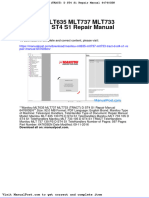 Manitou Mlt635 Mlt737 Mlt733 Tract D St4 s1 Repair Manual 647603en