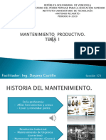 Mantenimiento Tema 1