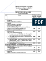 Fee Structure PHD PDF