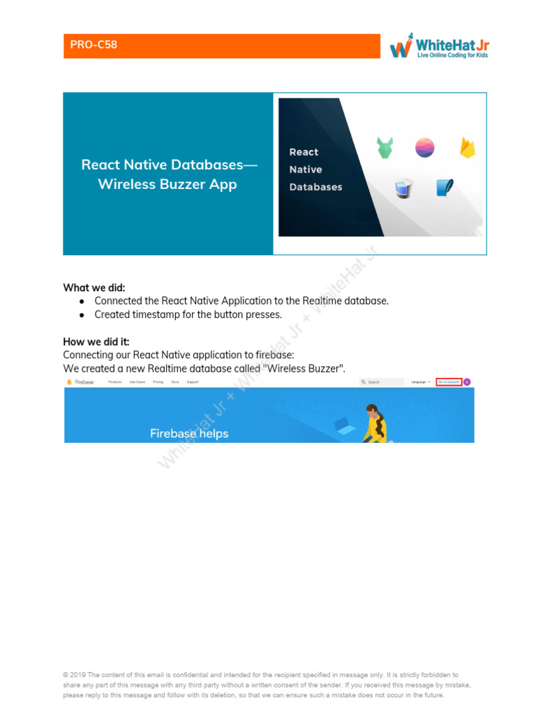 React Native Wireless Buzzer App | PDF