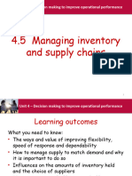 Managing Inventory and Supply Chains