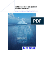 Essentials of Economics 9th Edition Schiller Test Bank