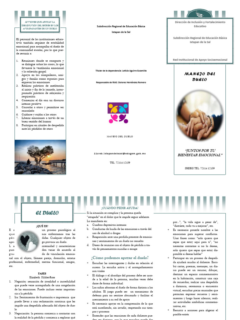Manejo Del Duelo | PDF | Dolor | Las emociones