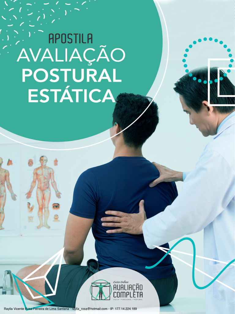 Apostila Avaliação Postural Estática - Marlon Bluner | PDF