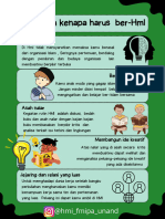 Poster Pendidikan Hijau Dan Krem Ilustrasi Aturan Pojok Baca
