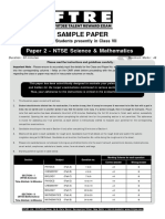 Ftre-2023-Sample Paper-Class-Vii-P2-Ntse-S&m