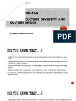 Society, Culture, Diversity and Culture Shock