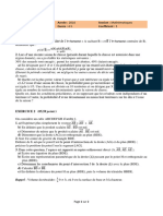 Preuve de Mathématiques, BAC Séries C-E, Année 2024, Togo