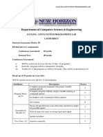 LSP Lab Manual 21CSL35A - Students