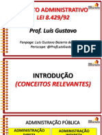 Slides Aula 1 PF Direito Administrativo Luis Gustavo