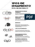Infografía Ejercicio y Salud Ilustrado Blanco y Negro