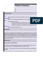 Online Platform Database (Core) -- 2011