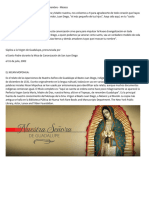 Guadalupe Virgen de America