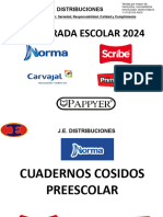 Catalogo Cuadernos y Carpetas Temporada 2024-2