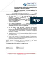 2.261. Escrito Presentado Por La Parte Actora Contradiciendo Lo Manifestado Por El Demandado Al Contestar La Demanda