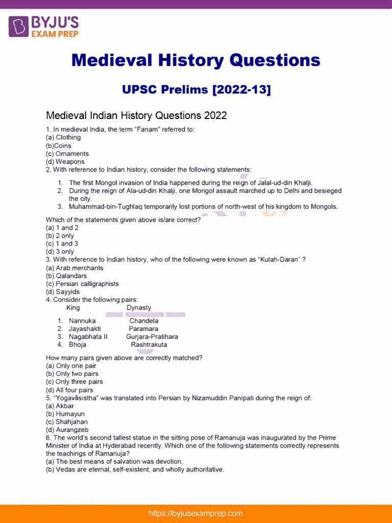 HOW TO STUDY MEDIEVAL HISTORY FOR UPSC visual data 3