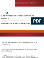 Rev Administración de Medicamentos en Pediatría