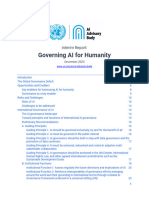 Ai Advisory Body Interim Report