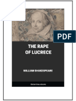 The Rape of Lucrece (Global Grey Edition, 2018)