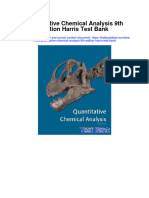 Quantitative Chemical Analysis 9th Edition Harris Test Bank