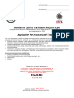 ILEP Application FY13