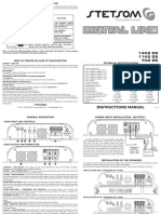 Instructions Manual: Short-Circuit or Overload in The Output