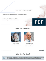 Project To Product State of The Industry Report Webinar