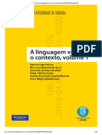 A Linguagem Verbal e o Contexto Volume 1
