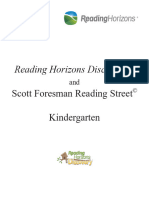 Scott Foresman Kindergarten 2012 by Skill