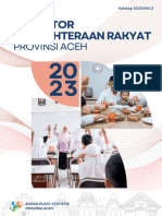 Indikator Kesejahteraan Rakyat Provinsi Aceh 2023
