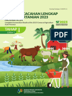 Publikasi Hasil ST2023 - Tahap 1 Provinsi Aceh